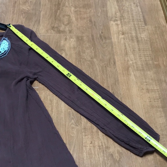 Free People Oversized 💯% Cotton Blouse Sz XS - Picture 8 of 11